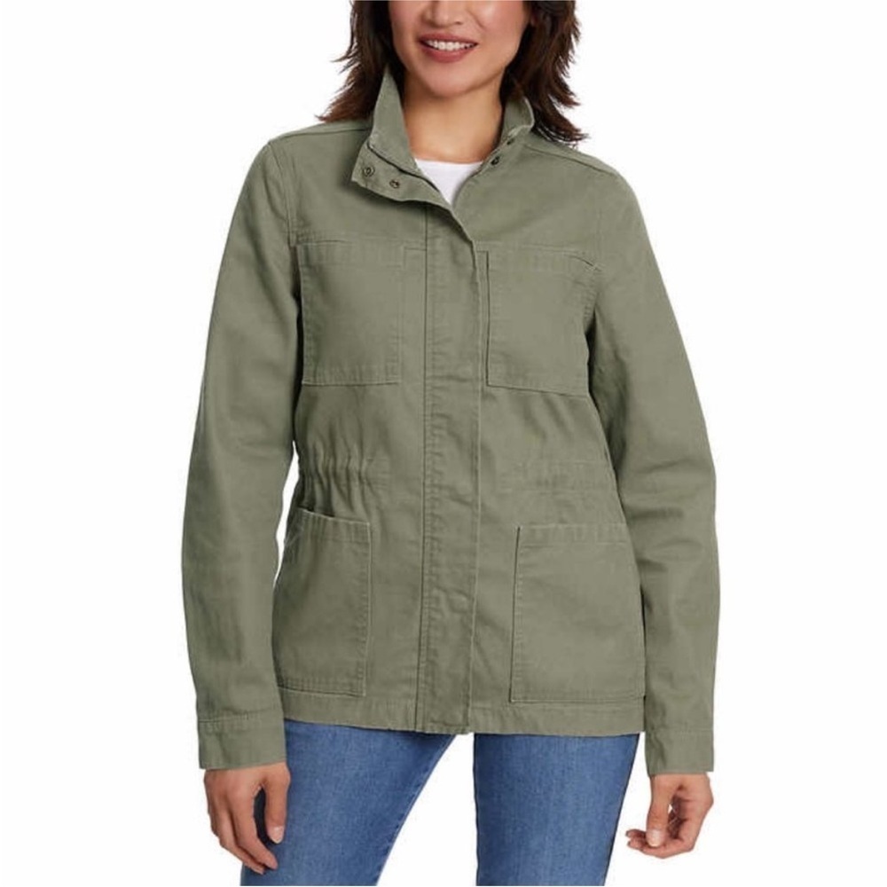 Vintage America Olive Canvas Anorak “Barn Jacket”  Size Medium New With Tag